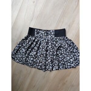 Vtg American Eagle Y2k Micro Mini Floral Cottagecore Skirt Size S Petite
